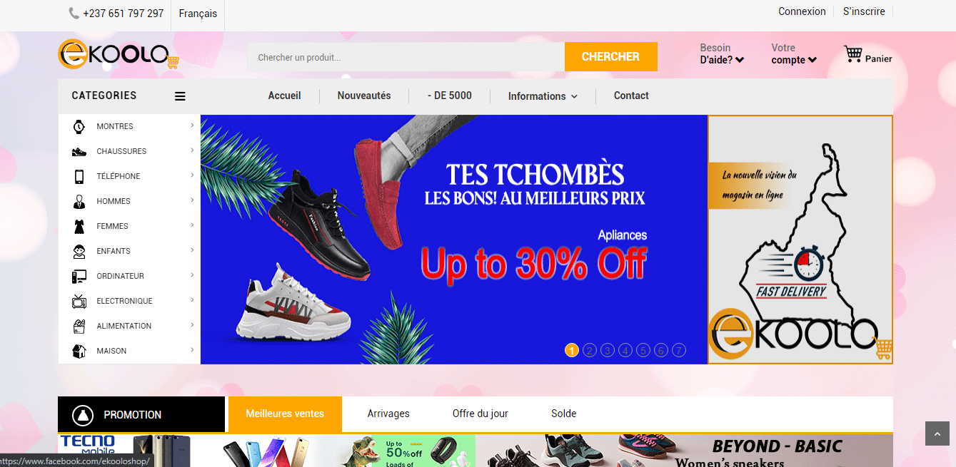 Top des meilleurs sites de vente en ligne au Cameroun  Durrell Market