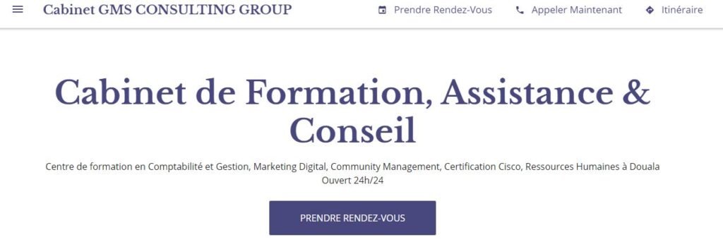 GMS CONSULTING GROUP pour vous former 