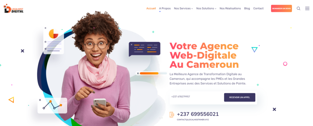 Localhost Digital:bienvenue dans la meilleure agence Social Media au Cameroun