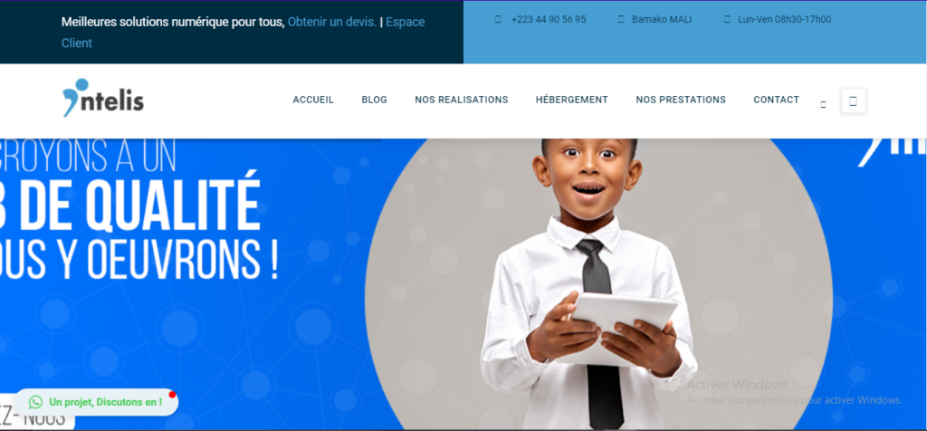 Intelis est un des meilleurs éditeurs et intégrateurs ERP au Mali