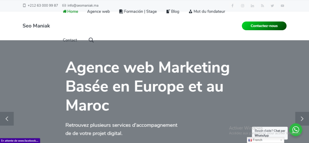 Seo Maniak, agence SEO et marketing digital au Maroc