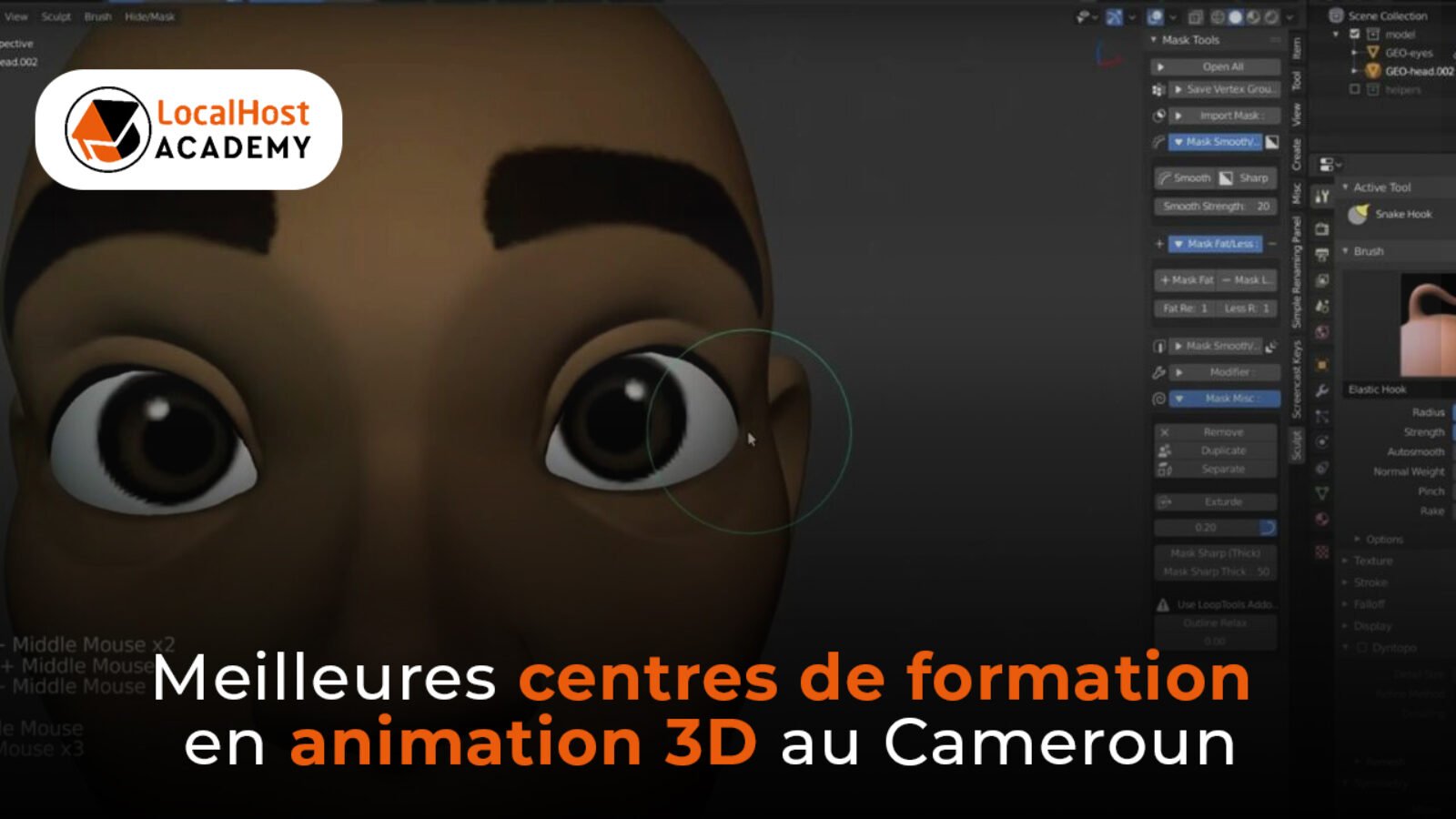 Meilleurs centres de formation en animation 3D au Cameroun