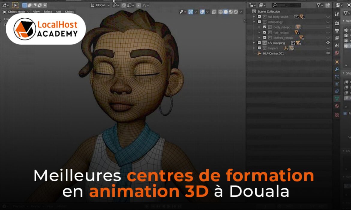 Meilleurs centre de formation en animation 3D à Douala