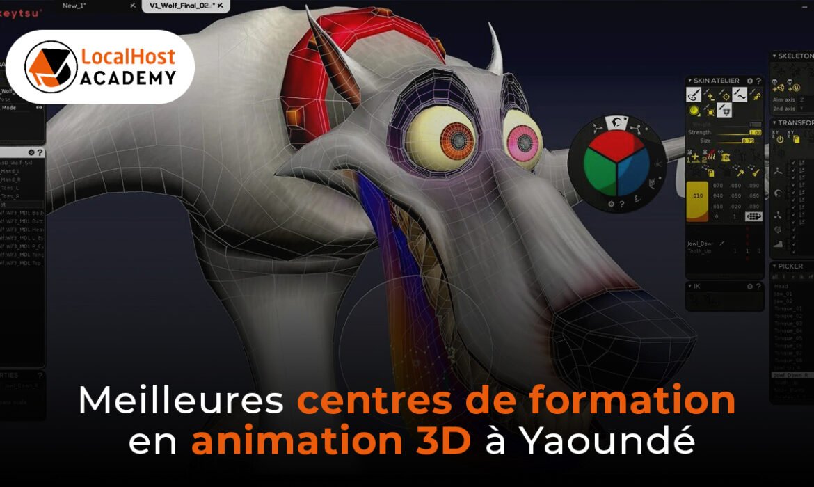 Meilleurs centre de formation en animation 3D à Yaoundé